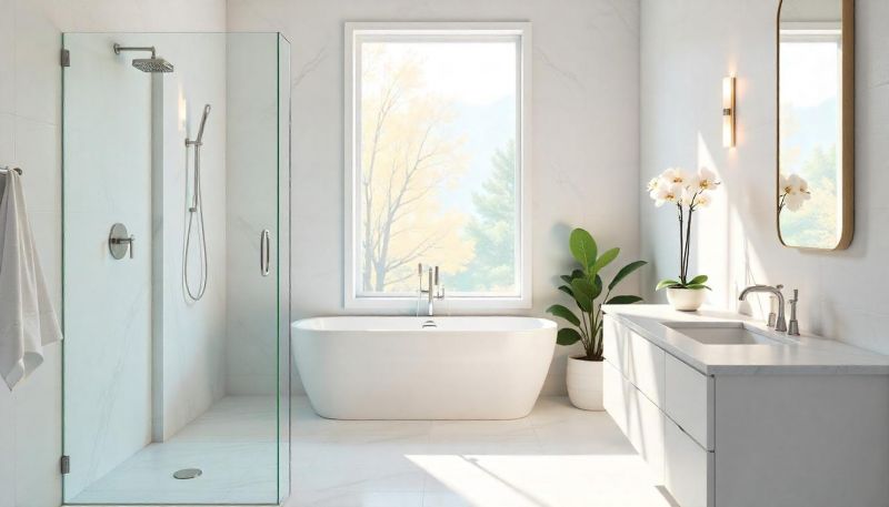 Freestanding Tub Installation in Doylestown, PA